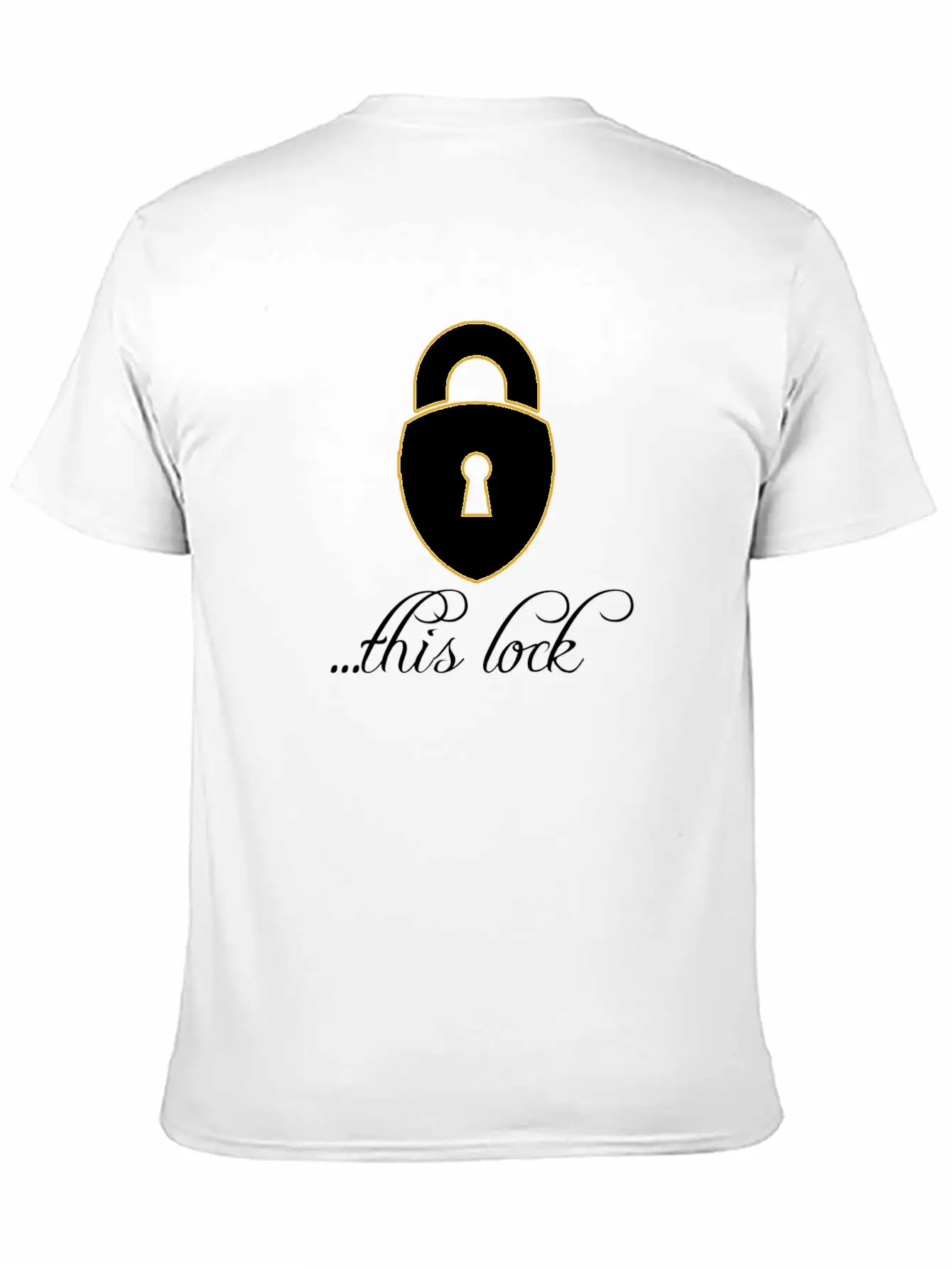 Couple Key To This Lock Timeless Short Sleeve Tee – Comfy And Minimalist Design