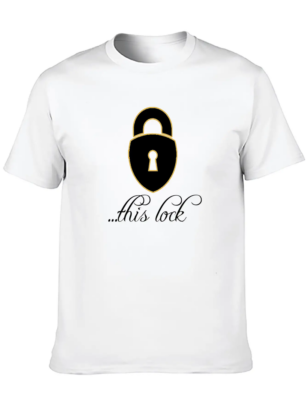 Couple Key To This Lock Timeless Short Sleeve Tee – Comfy And Minimalist Design
