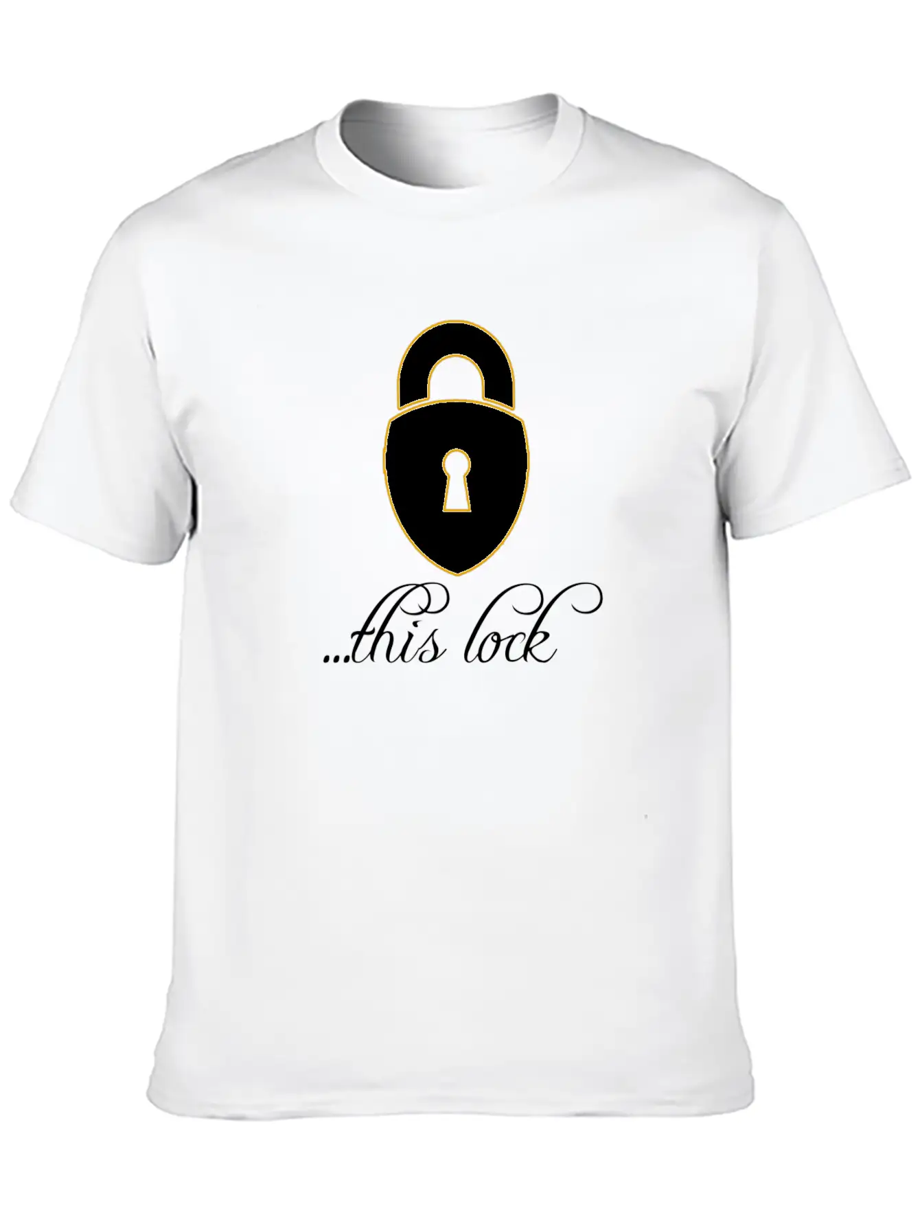 Couple Key To This Lock Timeless Short Sleeve Tee – Comfy And Minimalist Design