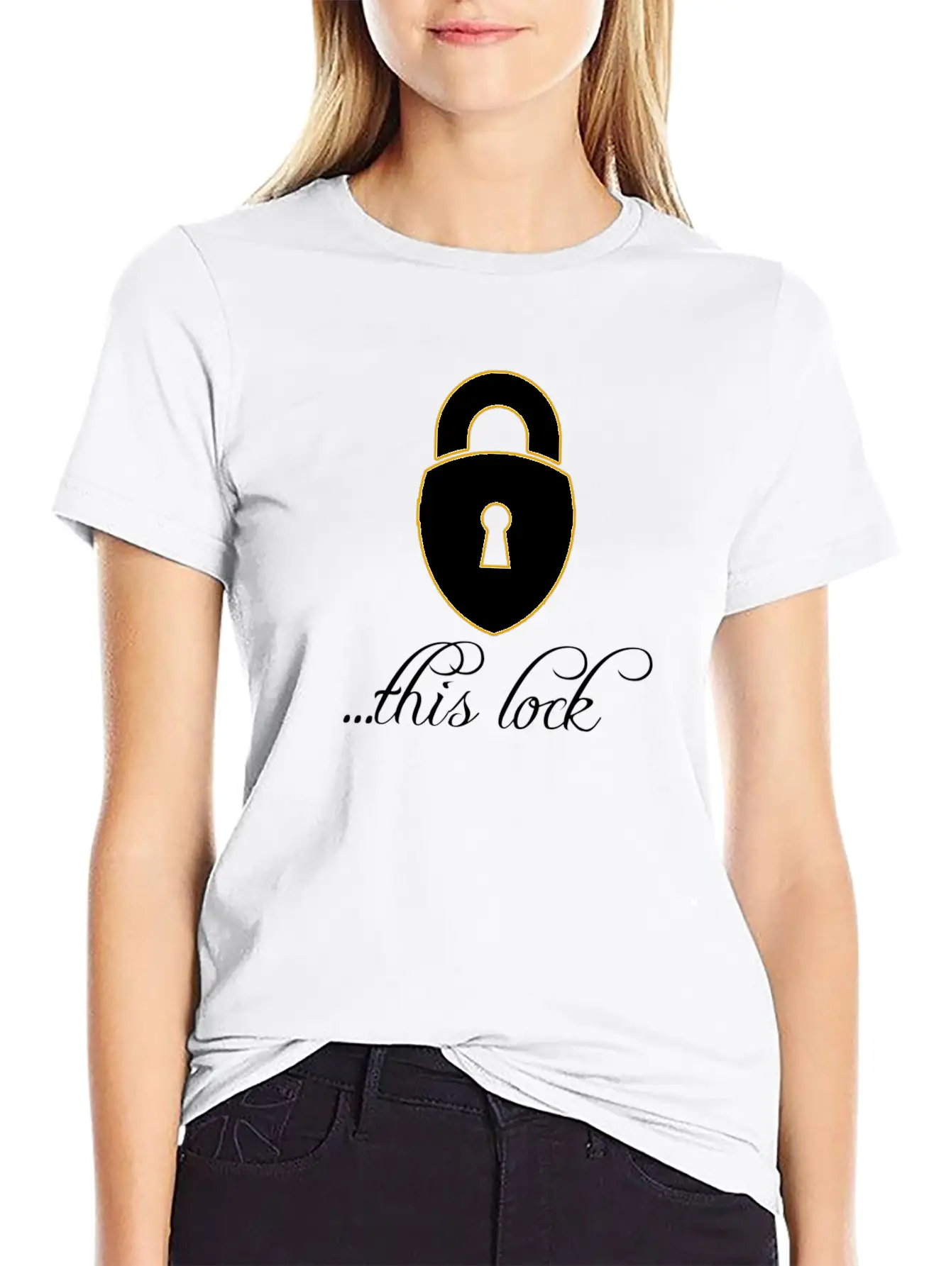 Couple Key To This Lock Timeless Short Sleeve Tee – Comfy And Minimalist Design
