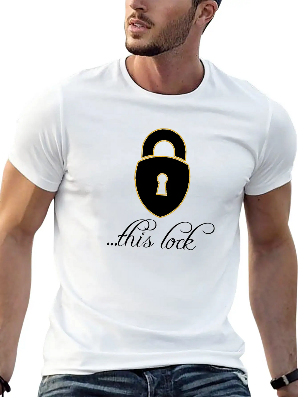 Couple Key To This Lock Timeless Short Sleeve Tee – Comfy And Minimalist Design