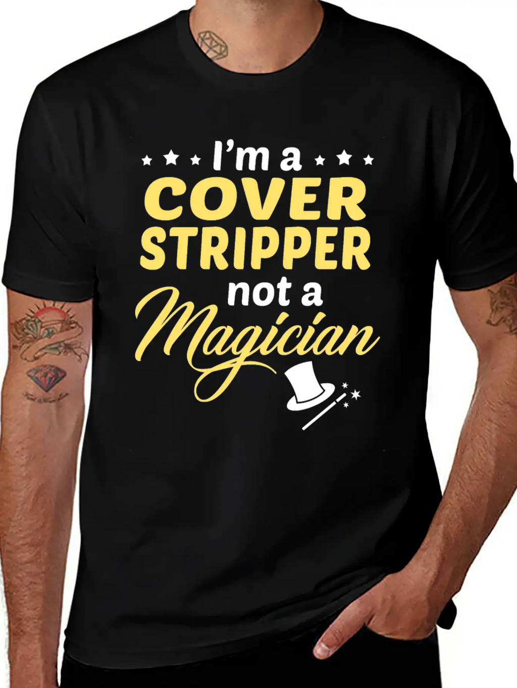 Cover Stripper Basic Graphic T-Shirt – Daily Comfort In Soft Cotton