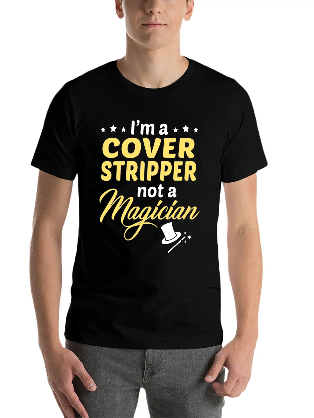 Cover Stripper Basic Graphic T-Shirt – Daily Comfort In Soft Cotton