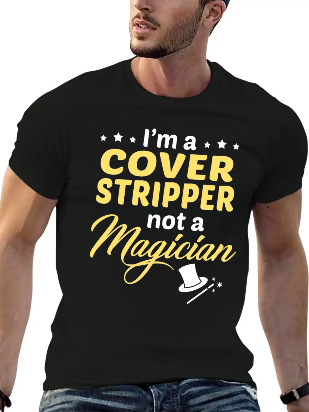 Cover Stripper Basic Graphic T-Shirt – Daily Comfort In Soft Cotton