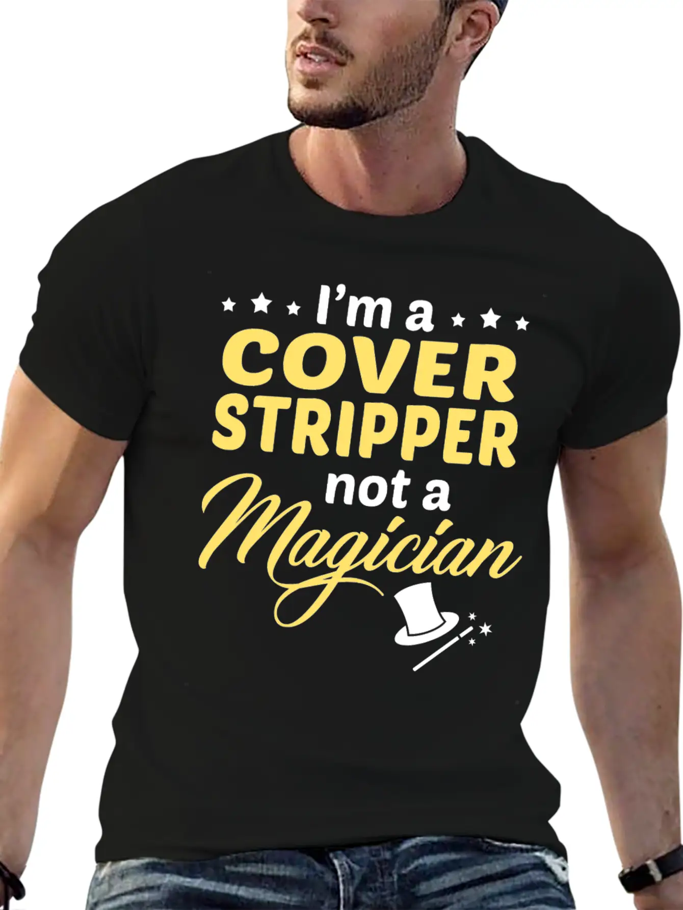 Cover Stripper Basic Graphic T-Shirt – Daily Comfort In Soft Cotton