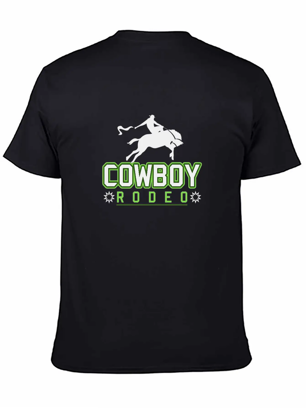 Cowboy Rodeo Rider Horse Basic Graphic T-Shirt – Daily Comfort In Soft Cotton