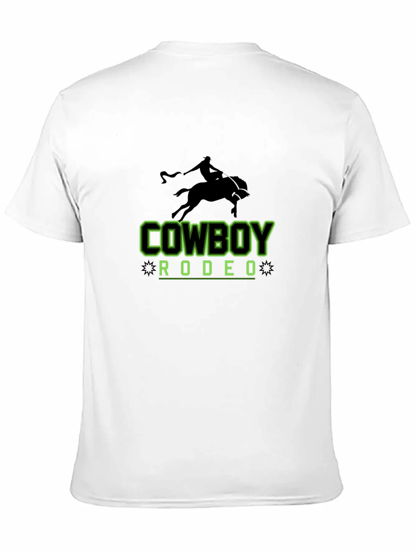 Cowboy Rodeo Rider Horse Basic Graphic T-Shirt – Daily Comfort In Soft Cotton