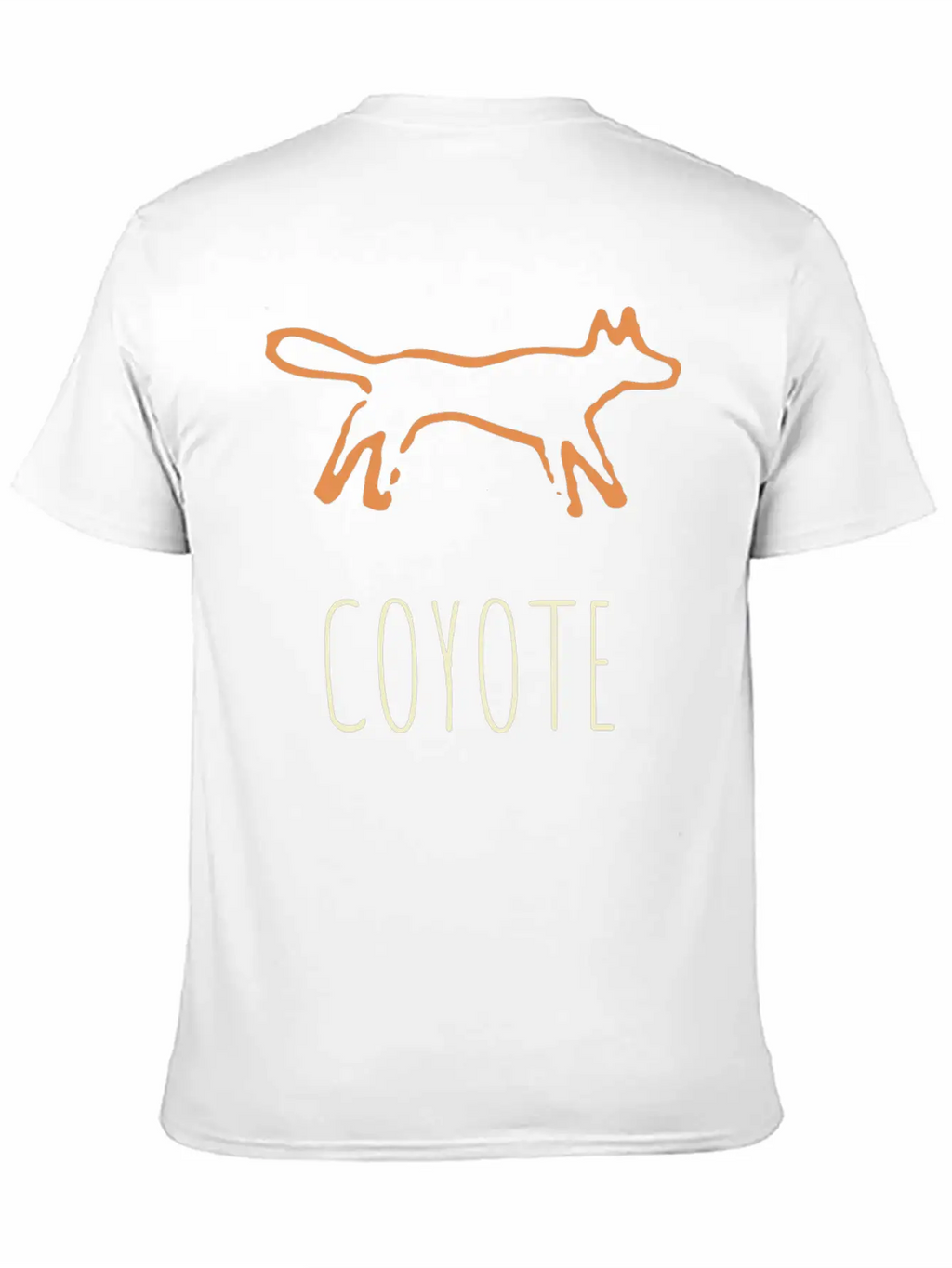 Coyote - Shamanic Sioux Totem For Protection Classic Cotton Tee – Unisex Comfort For Any Season