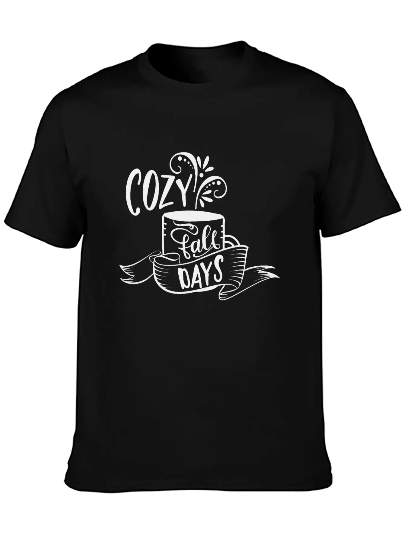 Cozy Fall Days Essential Unisex Summer Tee – Soft Cotton Casual Fit