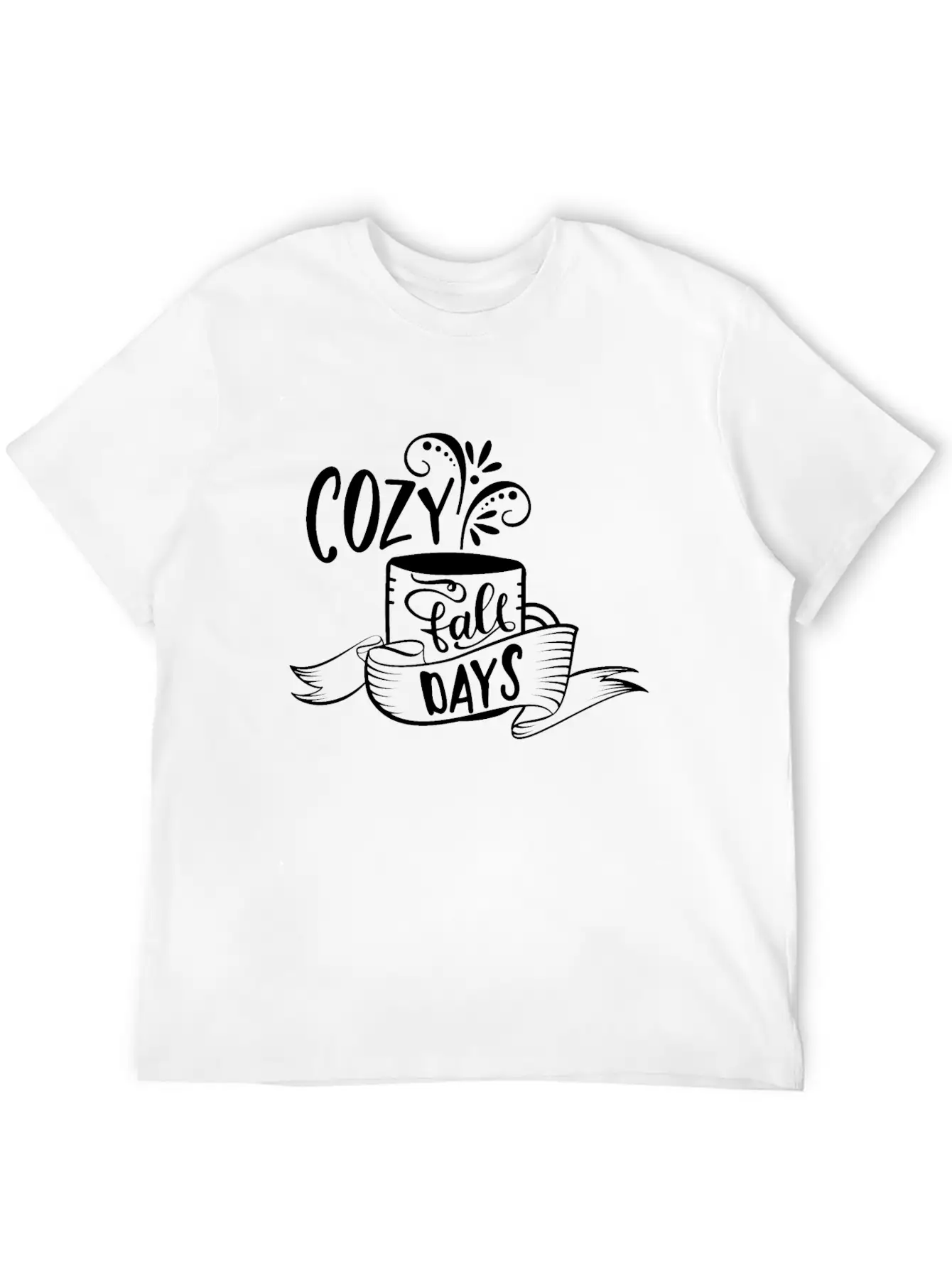 Cozy Fall Days Essential Unisex Summer Tee – Soft Cotton Casual Fit