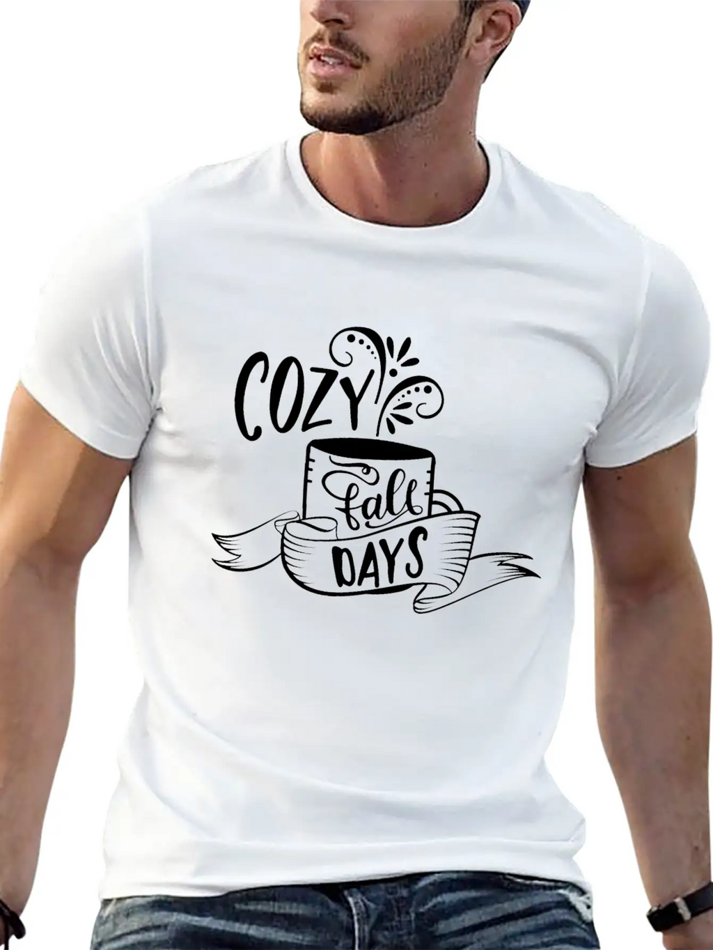 Cozy Fall Days Essential Unisex Summer Tee – Soft Cotton Casual Fit
