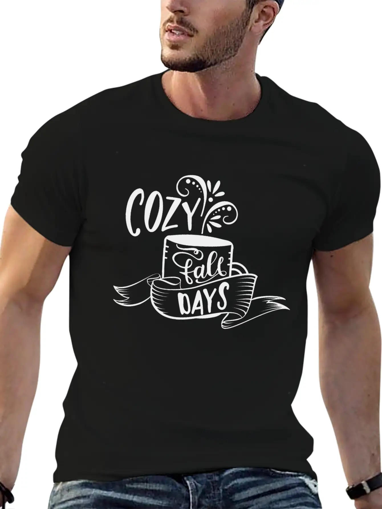 Cozy Fall Days Essential Unisex Summer Tee – Soft Cotton Casual Fit