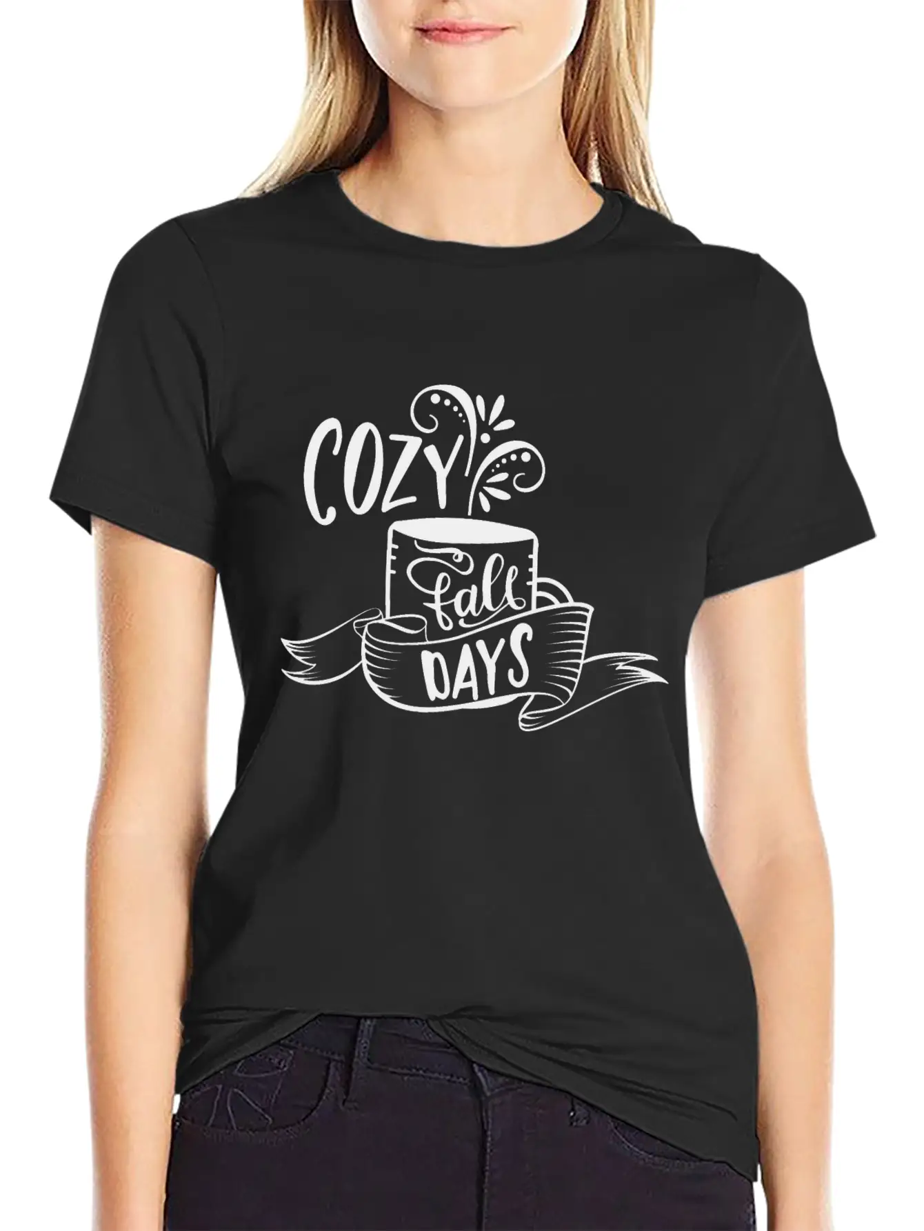 Cozy Fall Days Essential Unisex Summer Tee – Soft Cotton Casual Fit