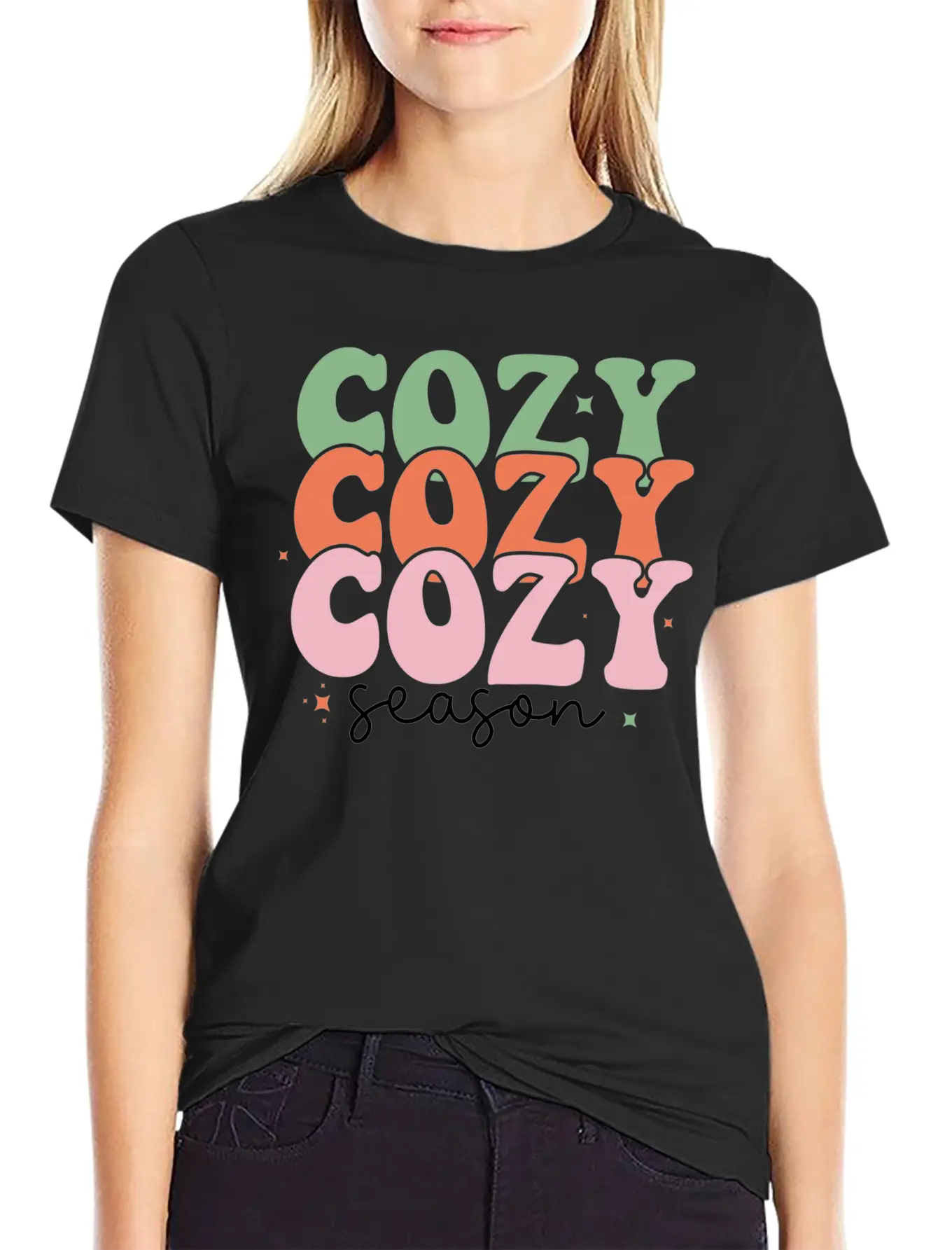 Cozy Season Christmas Timeless Short Sleeve Tee – Comfy And Minimalist Design