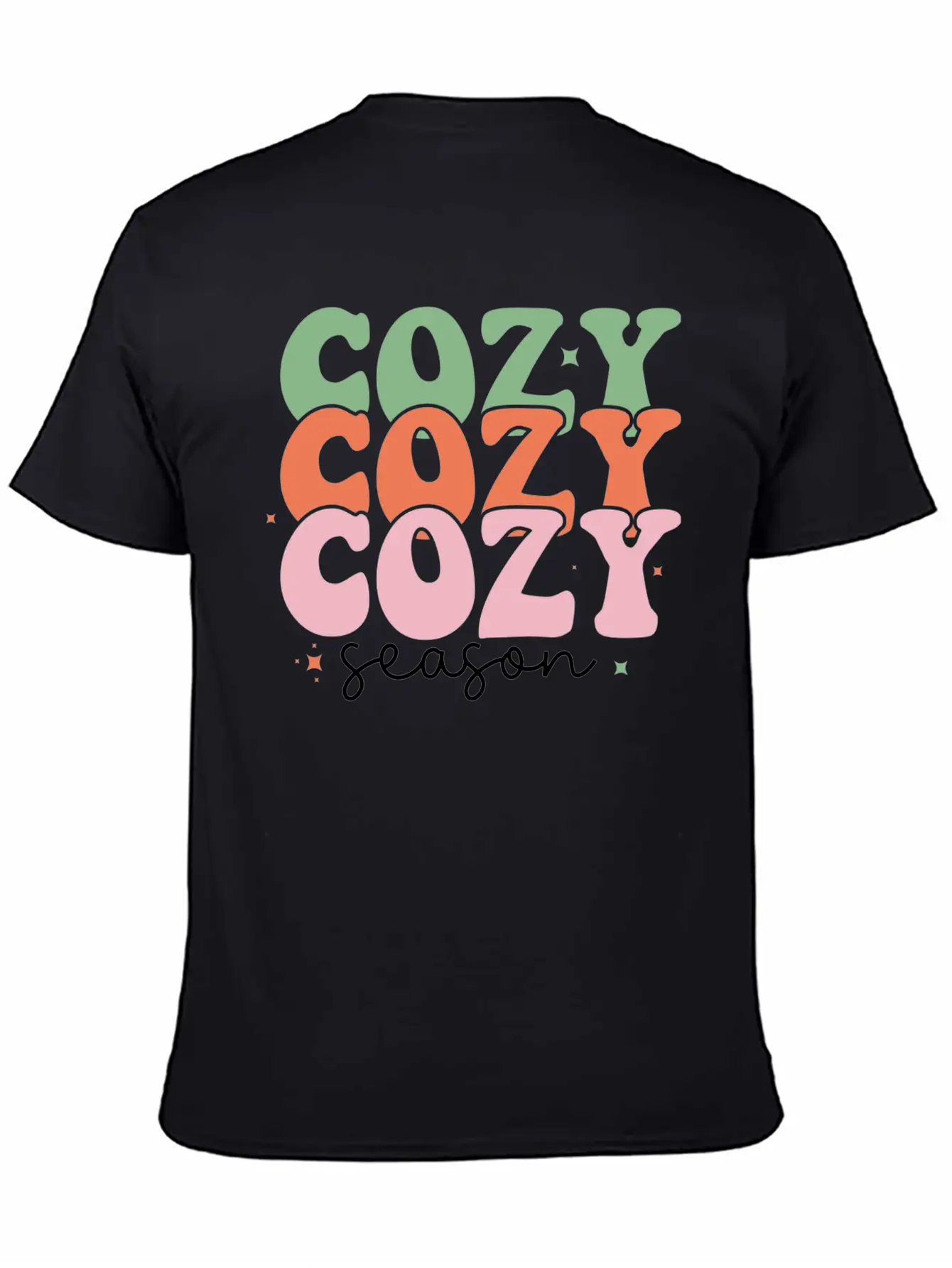 Cozy Season Christmas Timeless Short Sleeve Tee – Comfy And Minimalist Design