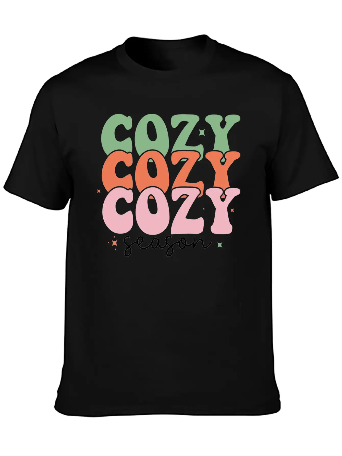 Cozy Season Christmas Timeless Short Sleeve Tee – Comfy And Minimalist Design