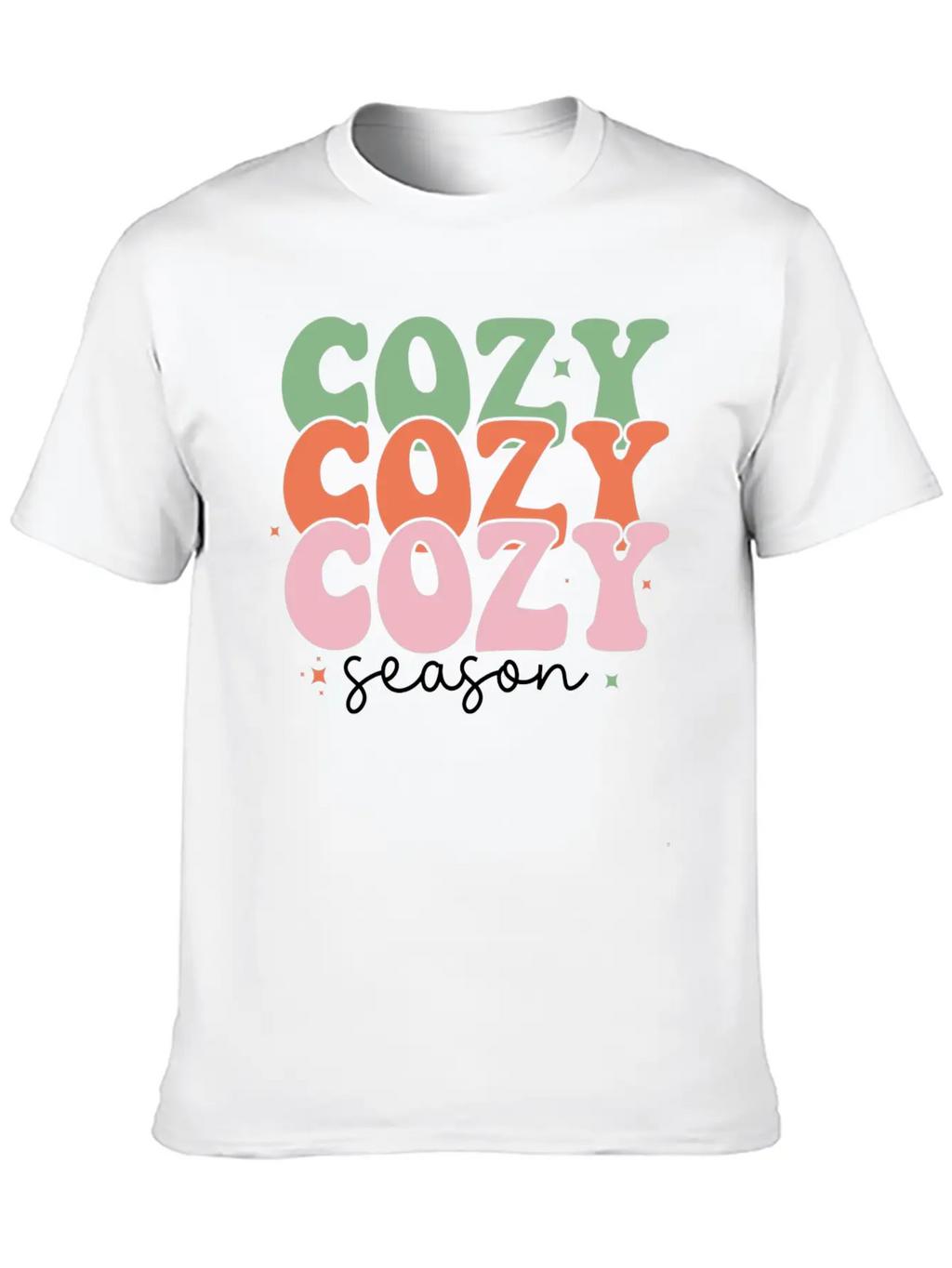 Cozy Season Christmas Timeless Short Sleeve Tee – Comfy And Minimalist Design