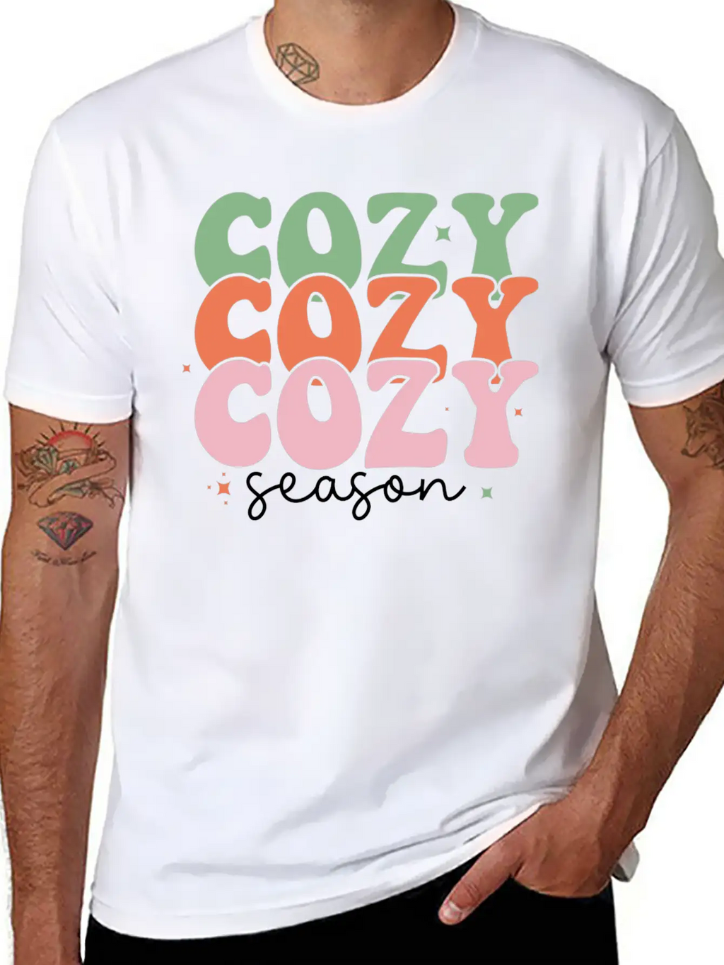 Cozy Season Christmas Timeless Short Sleeve Tee – Comfy And Minimalist Design