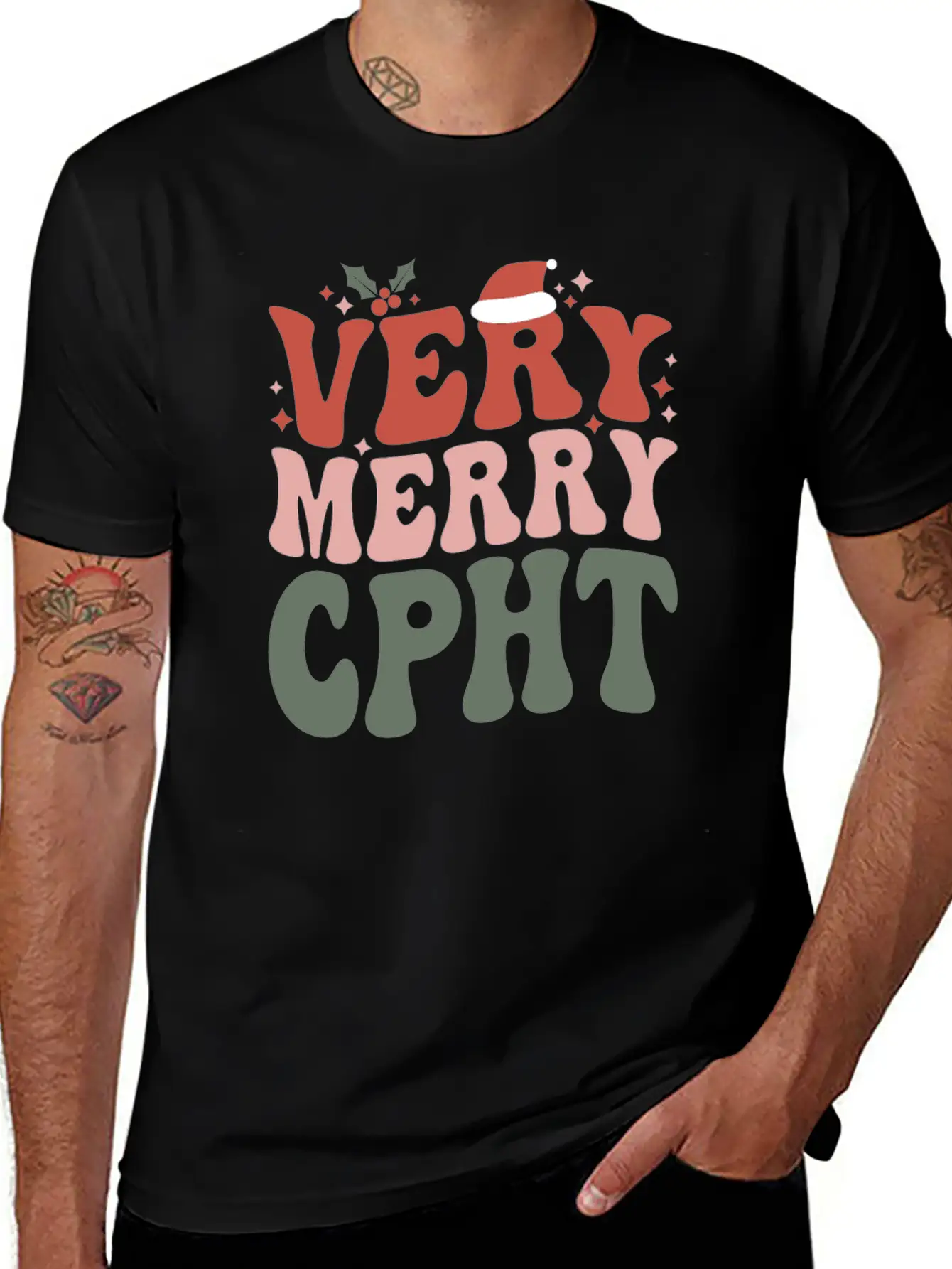 CPhT Christmas Certified Pharmacy Technician Xmas Classic Cotton Tee – Unisex Comfort For Any Season