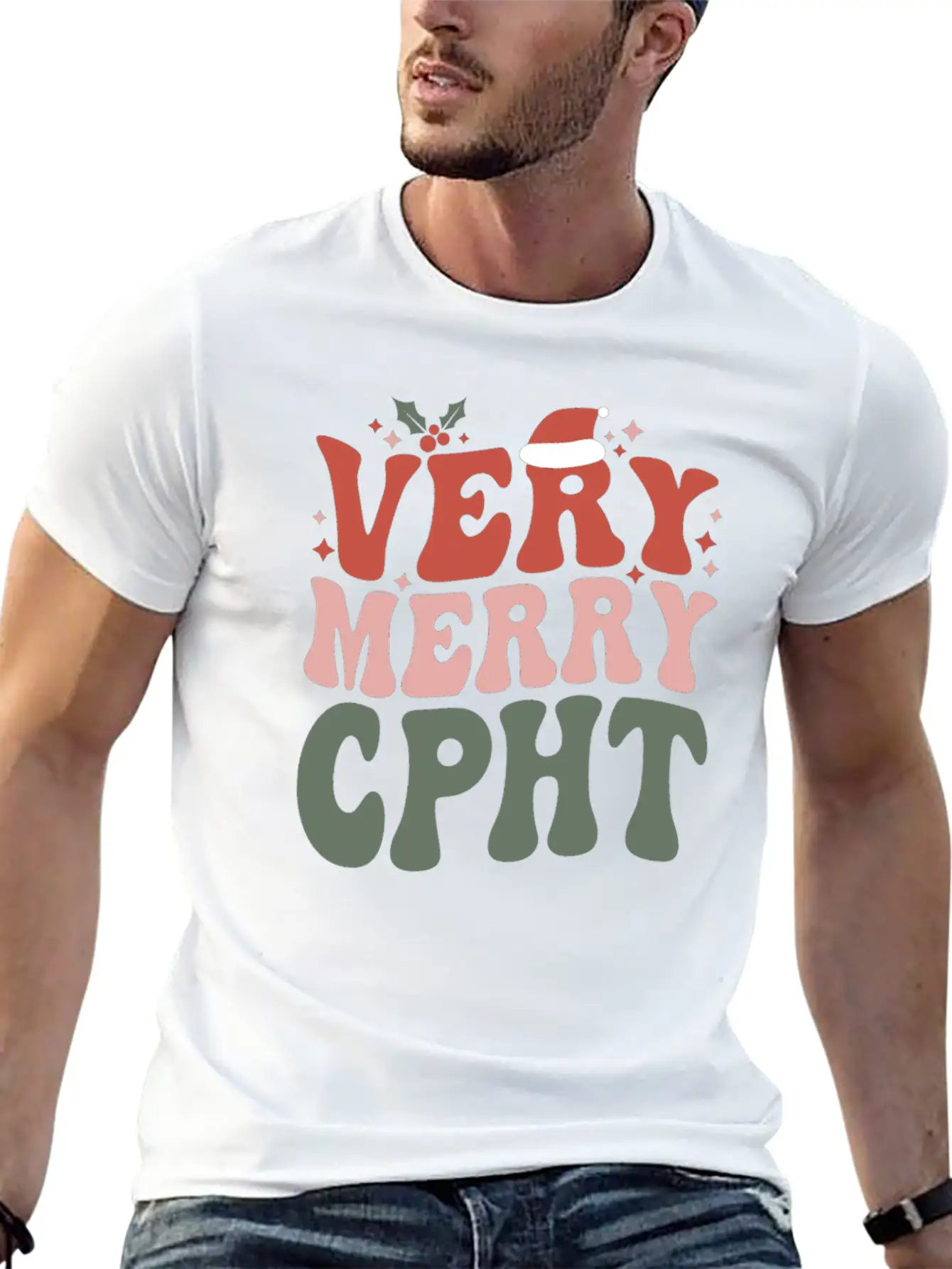 CPhT Christmas Certified Pharmacy Technician Xmas Classic Cotton Tee – Unisex Comfort For Any Season