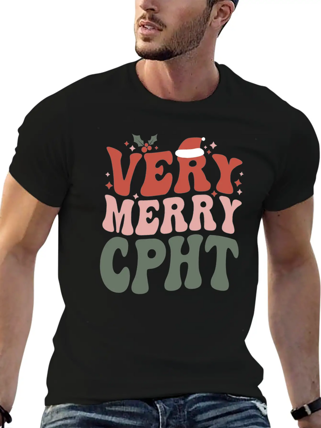 CPhT Christmas Certified Pharmacy Technician Xmas Classic Cotton Tee – Unisex Comfort For Any Season