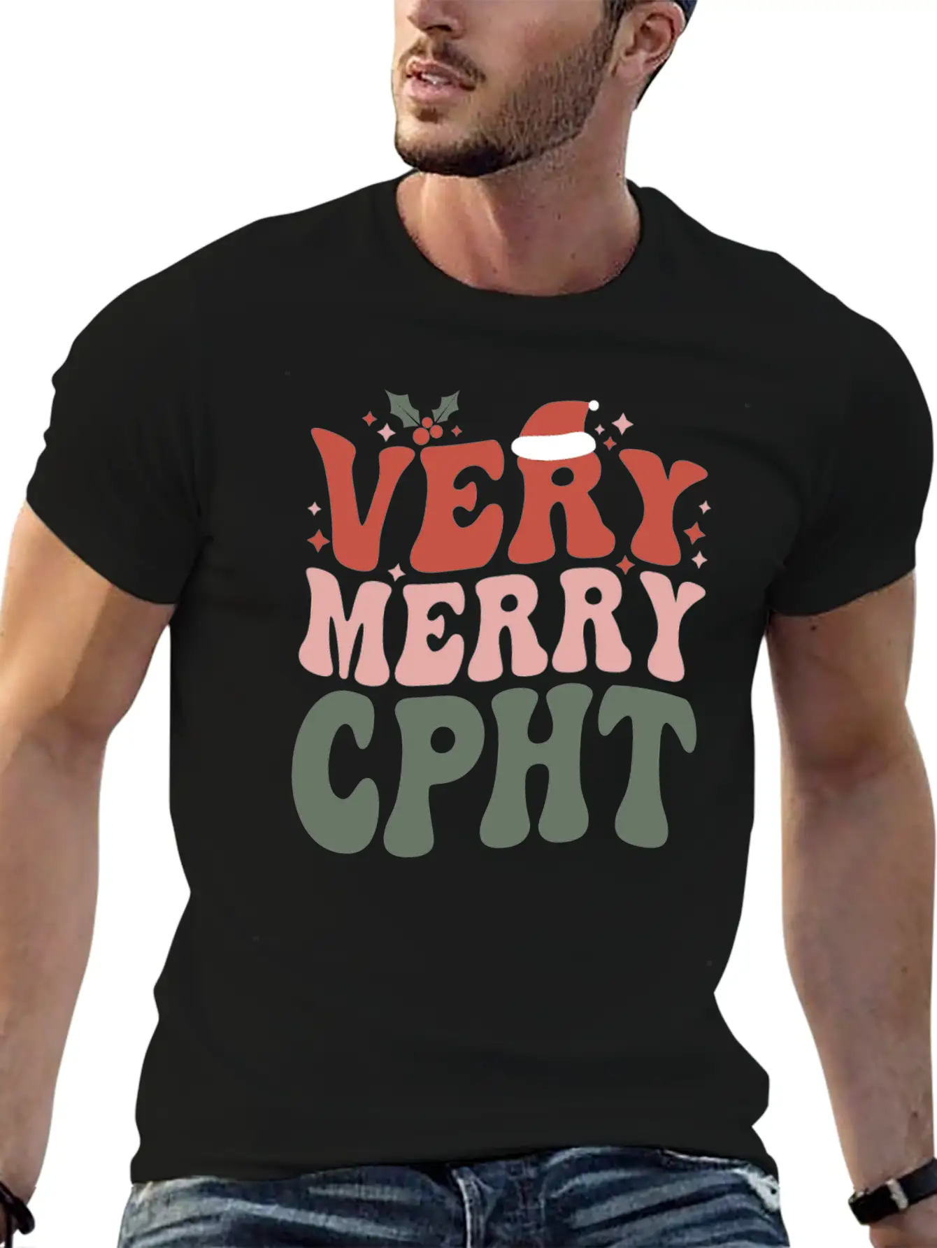 CPhT Christmas Certified Pharmacy Technician Xmas Classic Cotton Tee – Unisex Comfort For Any Season
