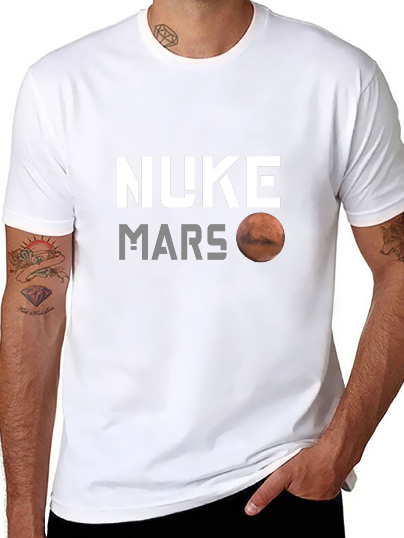 Nuke Mars Graphic T-Shirt