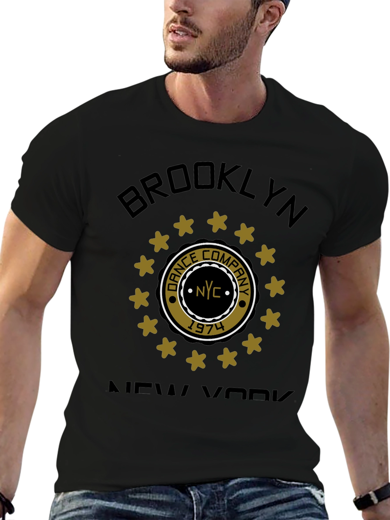 Brooklyn Dance Company Black Graphic Tee