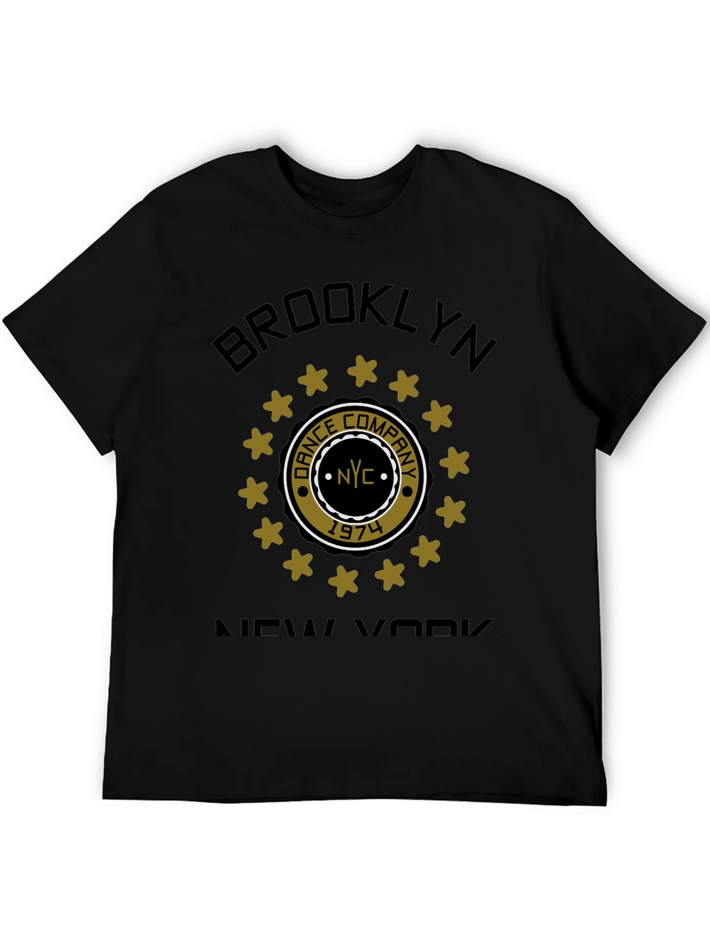 Brooklyn Dance Company Black Graphic Tee