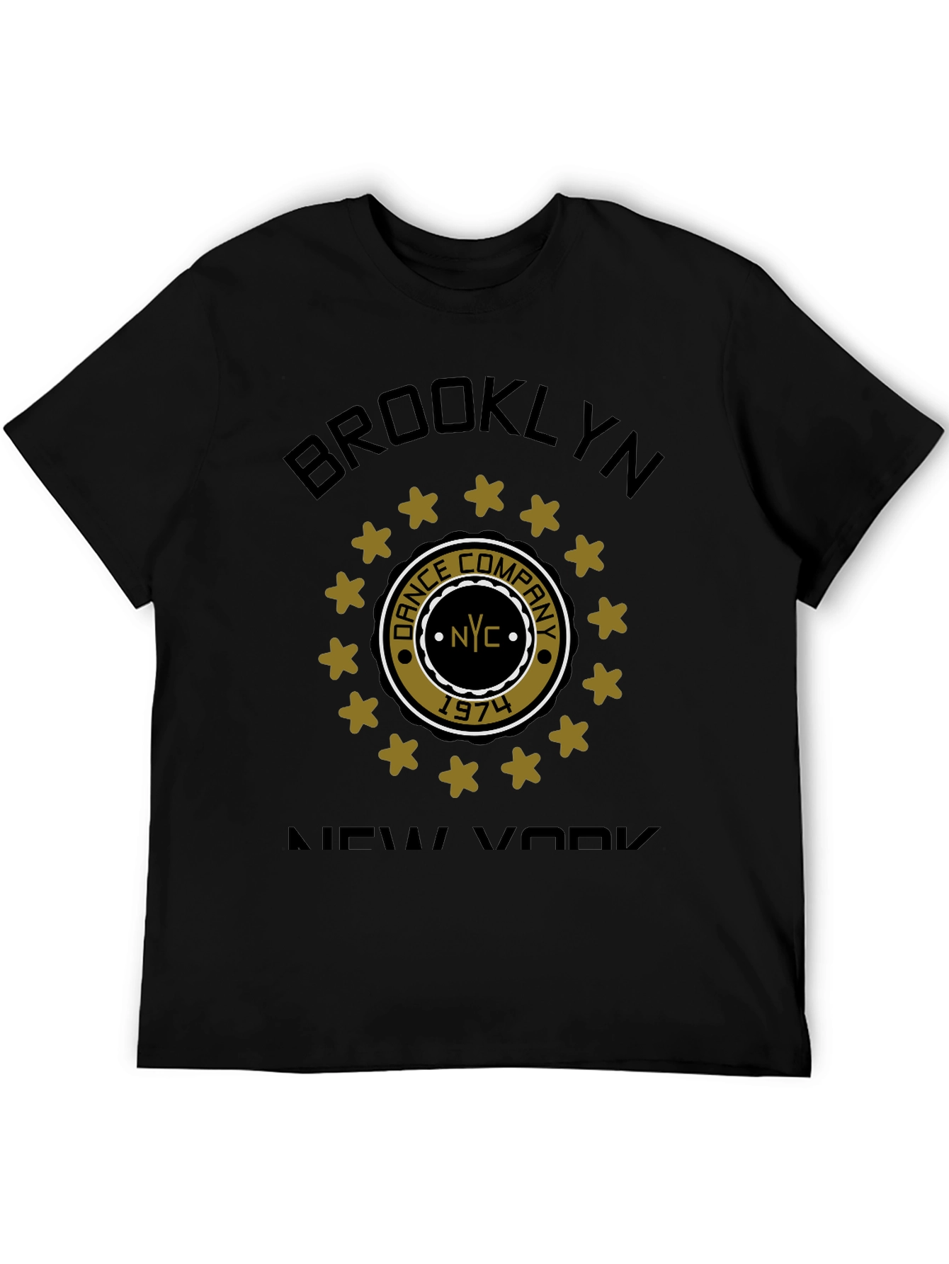 Brooklyn Dance Company Black Graphic Tee