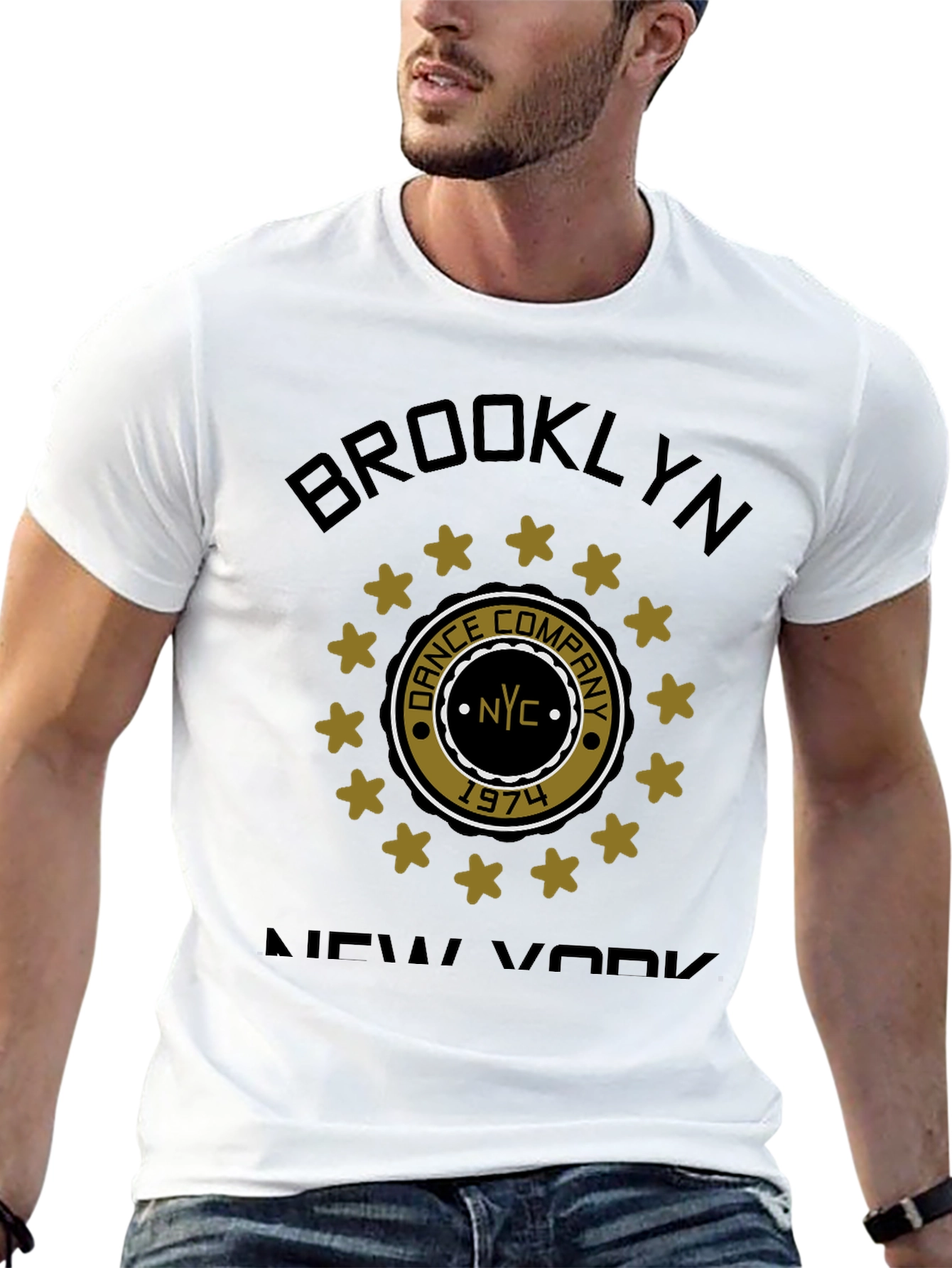 Brooklyn Dance Company Black Graphic Tee