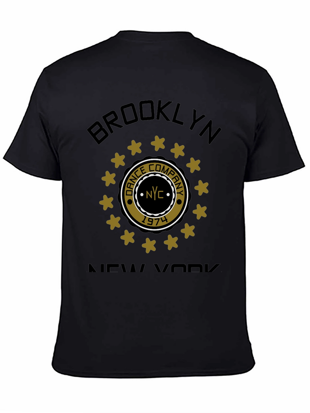 Brooklyn Dance Company Black Graphic Tee