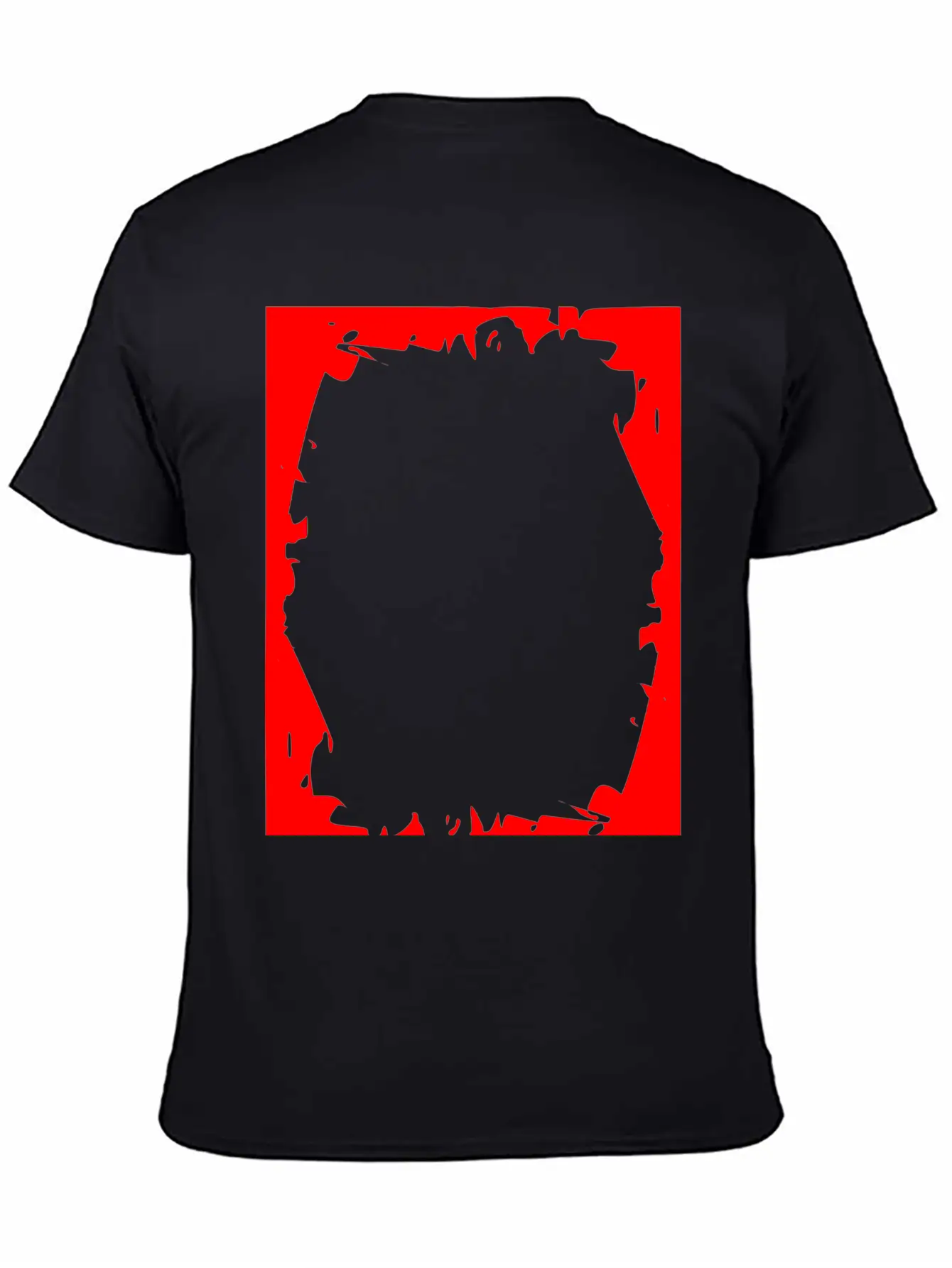 Crash Frame Red Essential Cotton Tee For Daily Outfits – Unisex Style