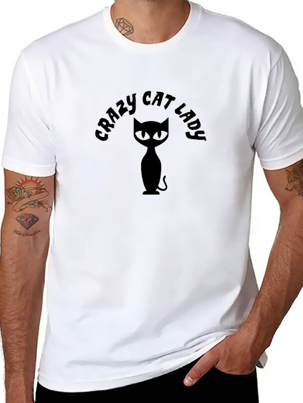 Crazy Cat Lady Unisex Casual T-Shirt – Clean Design For Daily Comfort