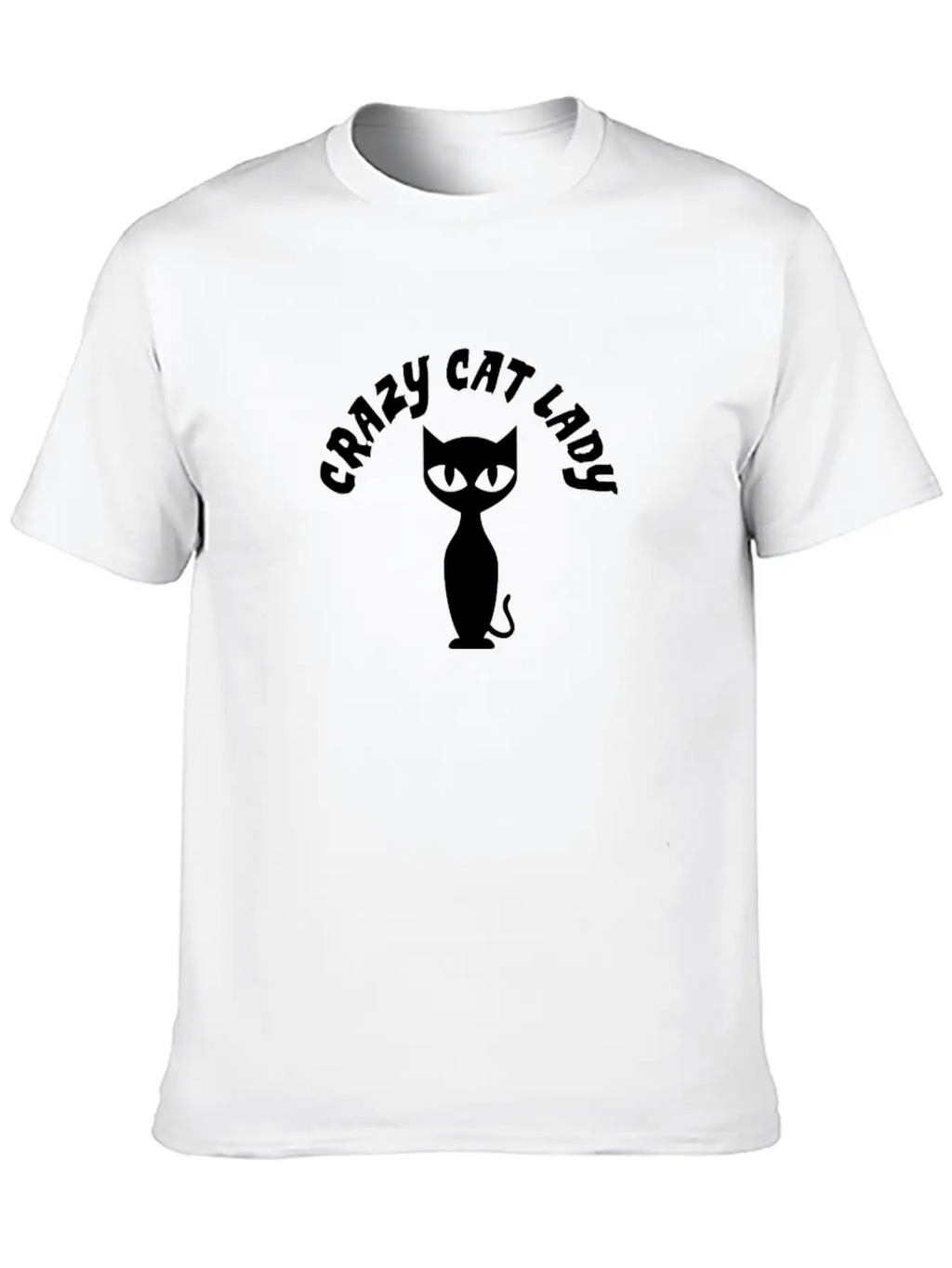 Crazy Cat Lady Unisex Casual T-Shirt – Clean Design For Daily Comfort