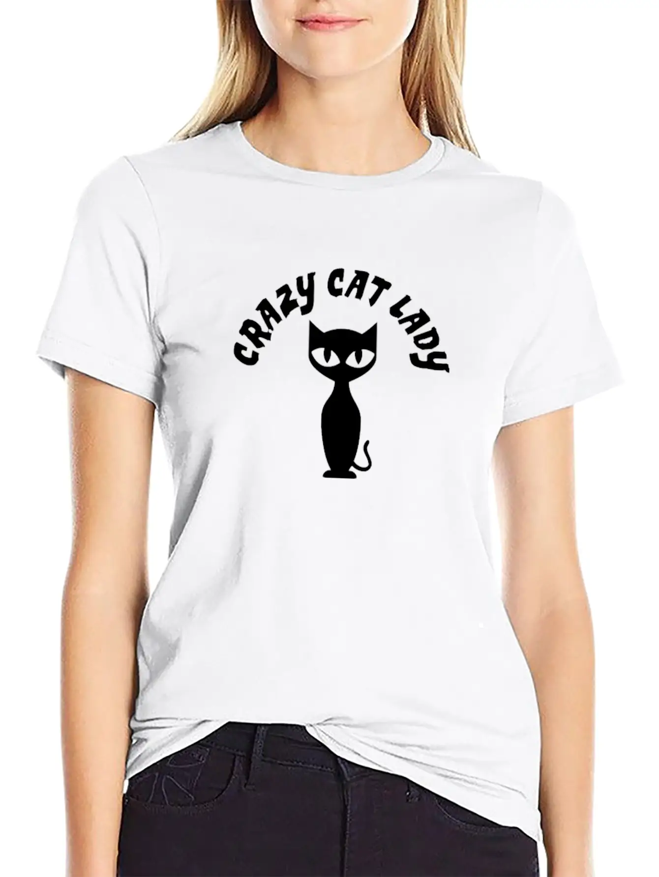 Crazy Cat Lady Unisex Casual T-Shirt – Clean Design For Daily Comfort