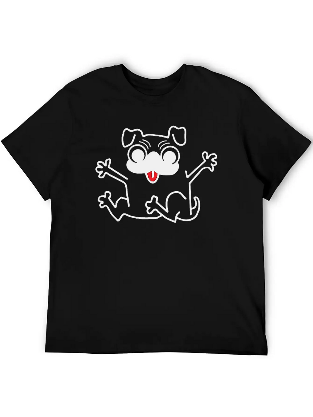 Crazy Dog Relaxed Everyday Tee – Lightweight And Durable Cotton