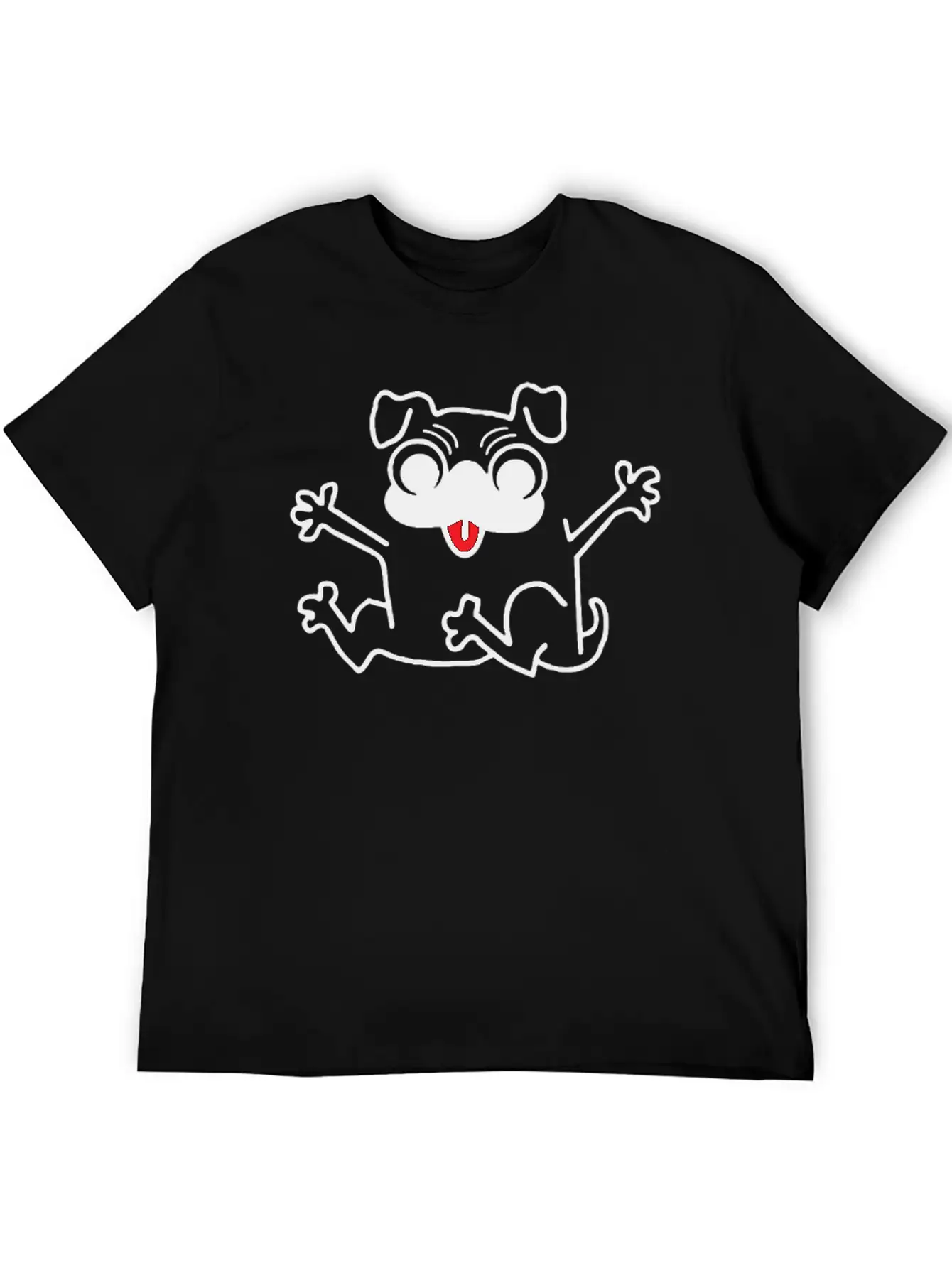 Crazy Dog Relaxed Everyday Tee – Lightweight And Durable Cotton