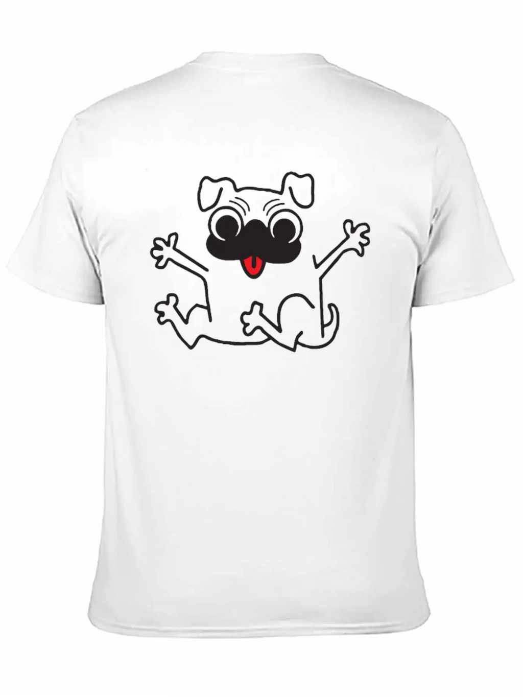 Crazy Dog Relaxed Everyday Tee – Lightweight And Durable Cotton