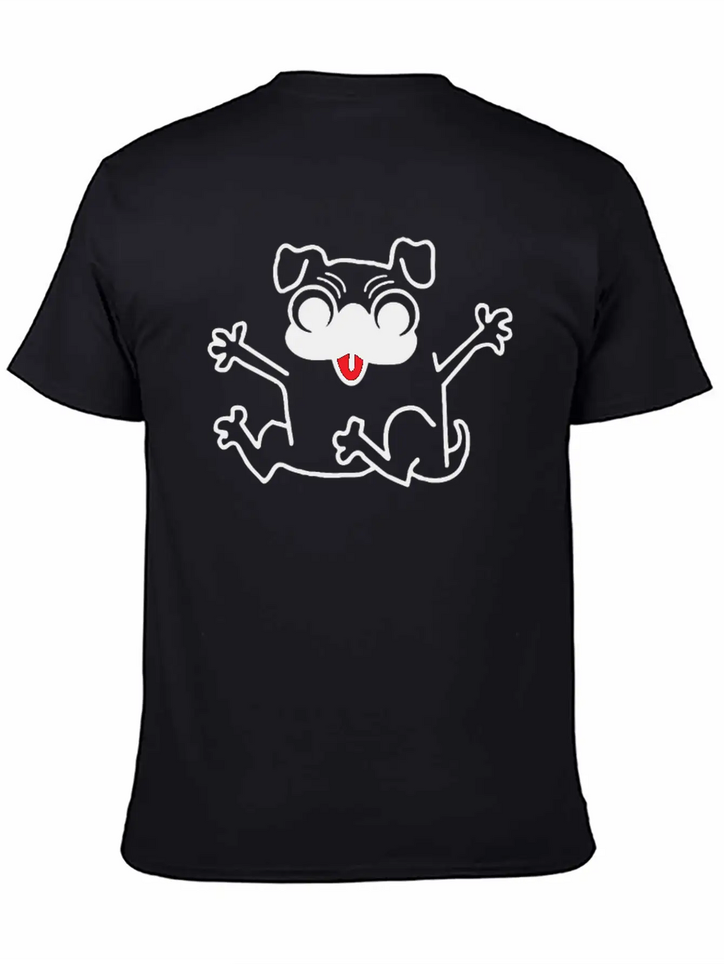 Crazy Dog Relaxed Everyday Tee – Lightweight And Durable Cotton