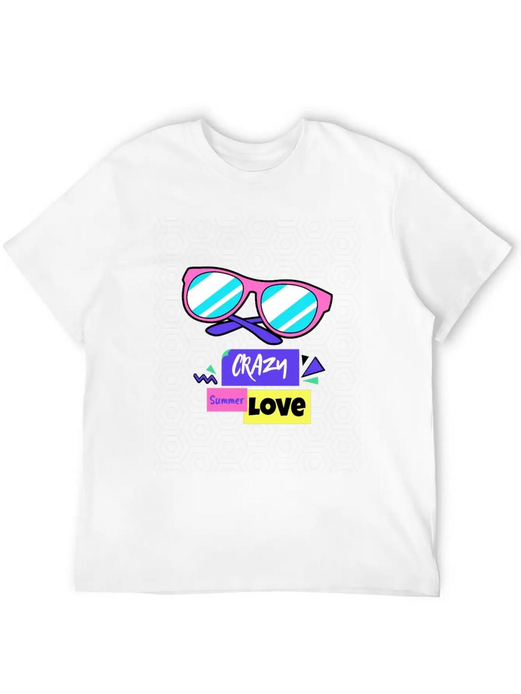 Crazy Summer Love Unisex Casual T-Shirt – Clean Design For Daily Comfort