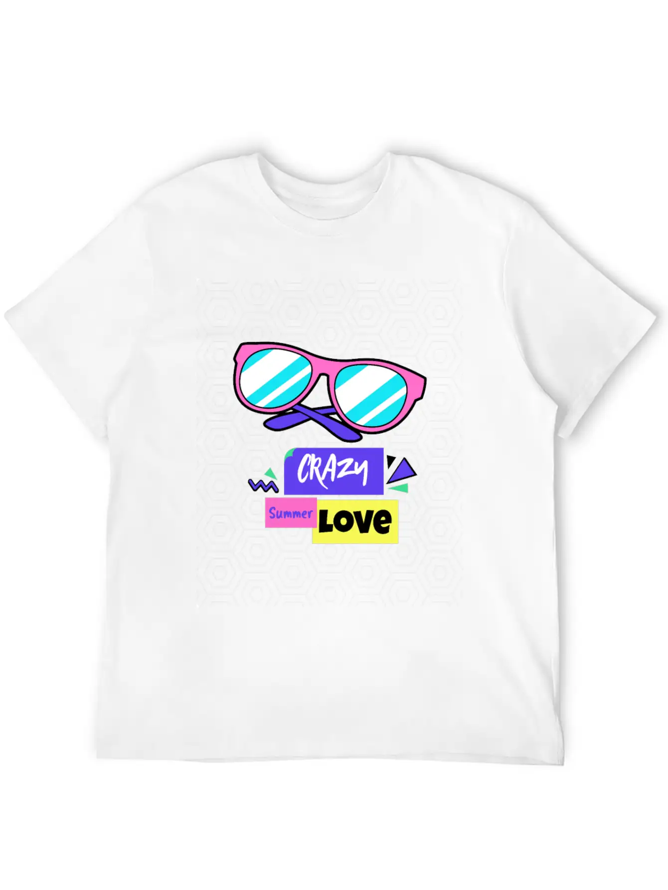 Crazy Summer Love Unisex Casual T-Shirt – Clean Design For Daily Comfort