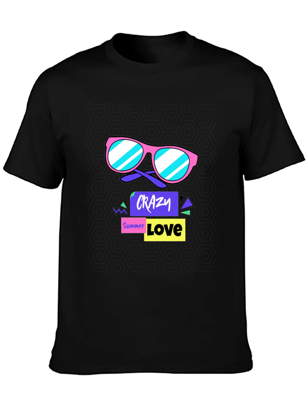 Crazy Summer Love Unisex Casual T-Shirt – Clean Design For Daily Comfort