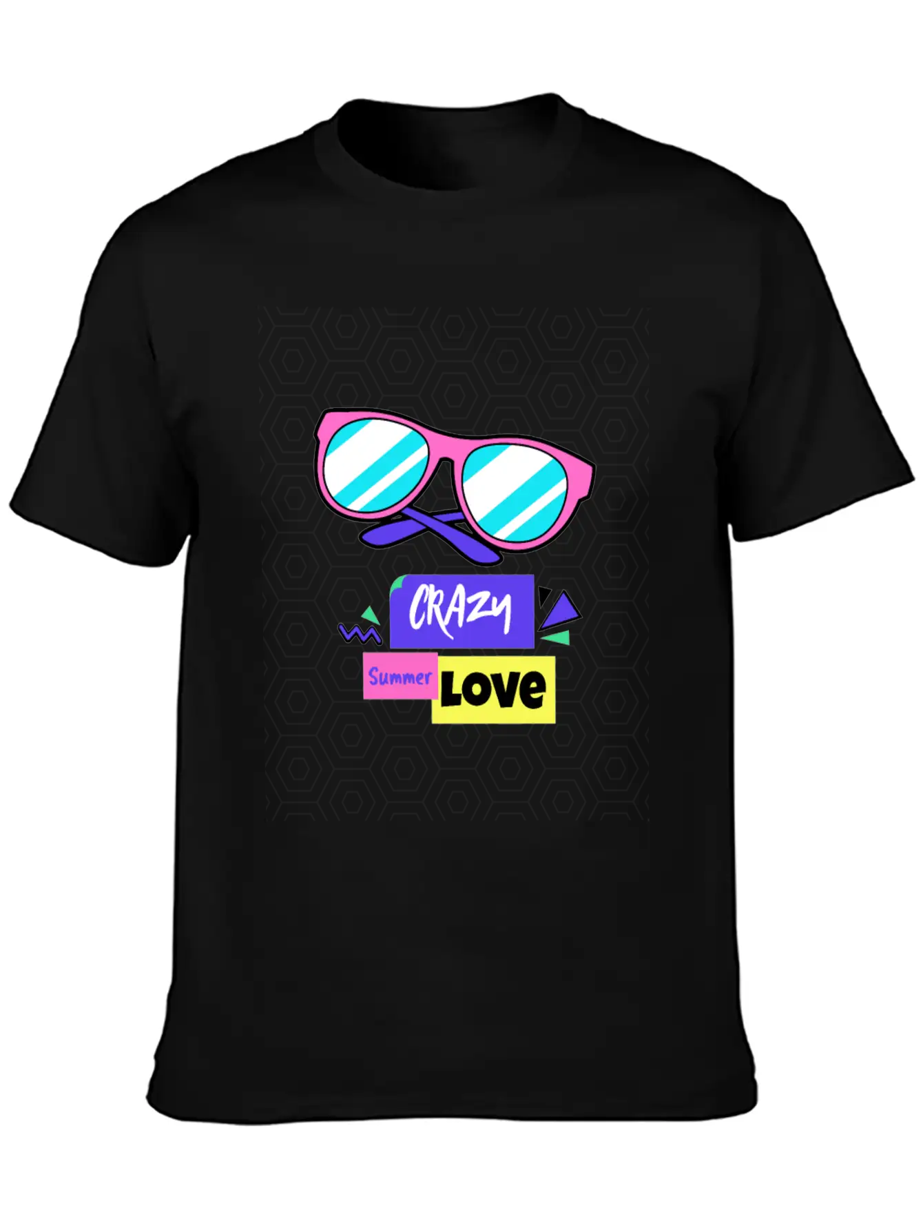 Crazy Summer Love Unisex Casual T-Shirt – Clean Design For Daily Comfort