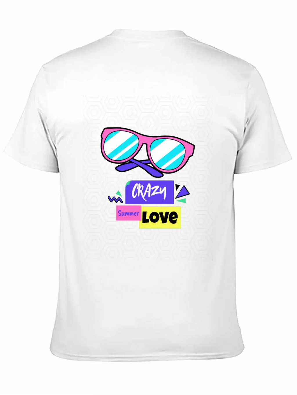 Crazy Summer Love Unisex Casual T-Shirt – Clean Design For Daily Comfort