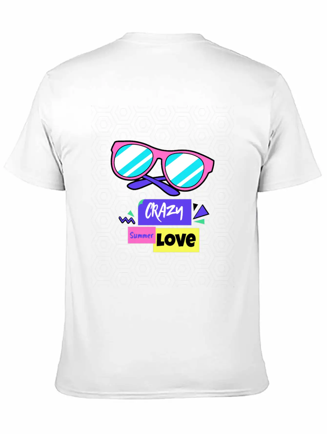 Crazy Summer Love Unisex Casual T-Shirt – Clean Design For Daily Comfort