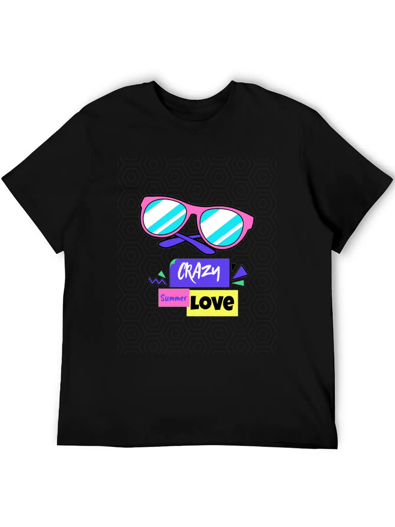Crazy Summer Love Unisex Casual T-Shirt – Clean Design For Daily Comfort