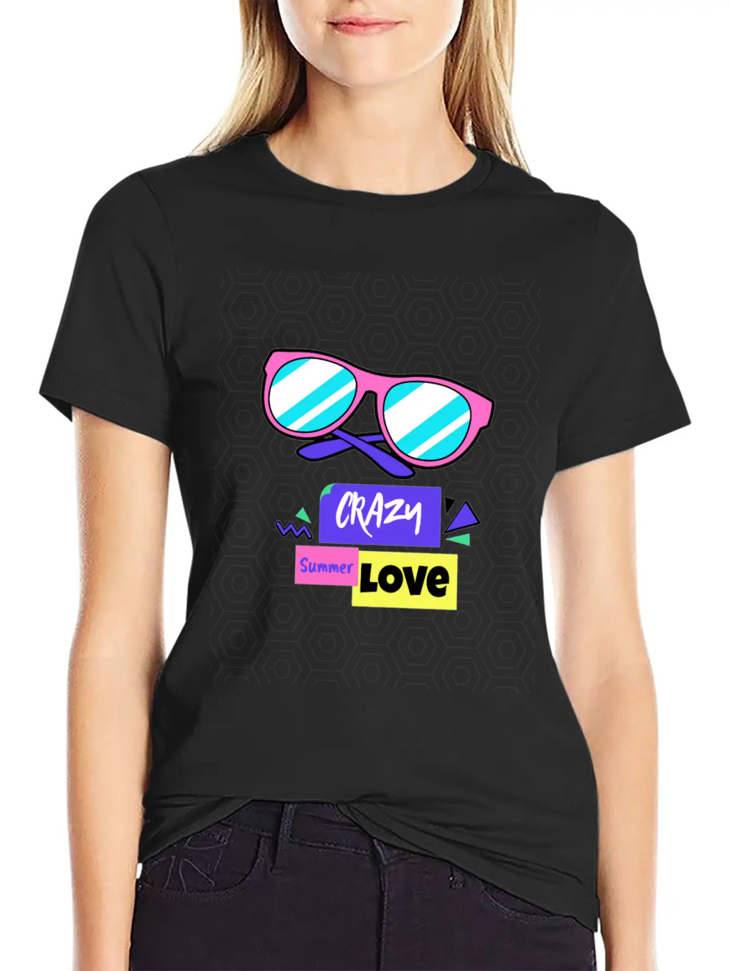 Crazy Summer Love Unisex Casual T-Shirt – Clean Design For Daily Comfort