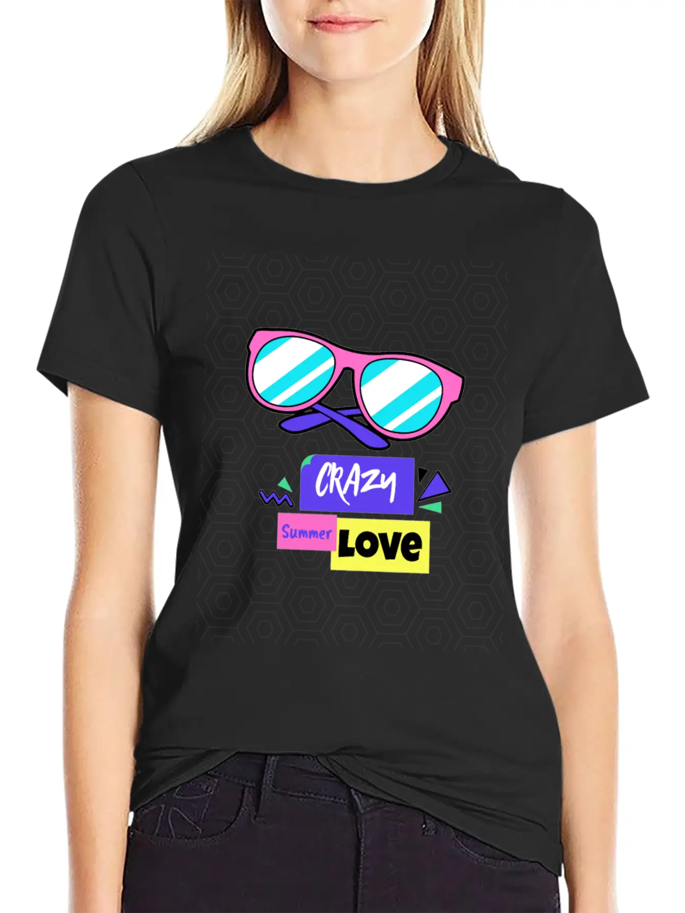 Crazy Summer Love Unisex Casual T-Shirt – Clean Design For Daily Comfort