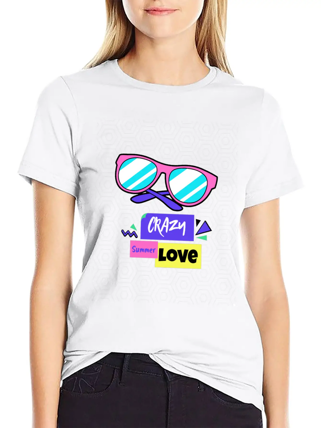 Crazy Summer Love Unisex Casual T-Shirt – Clean Design For Daily Comfort